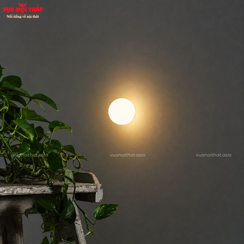 Đặc điểm nổi bật của đèn tường hình cầu hiện đại DTT107