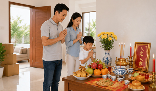 Không bỏ qua lễ cúng nhập trạch