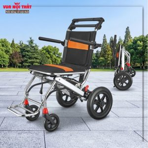 Xe lăn du lịch gấp gọn cao cấp CSSK16