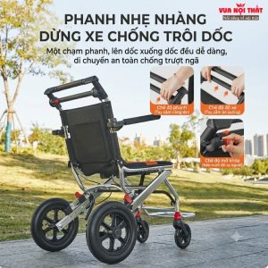 Đặc điểm nổi bật của xe lăn du lịch hiện đại CSSK16