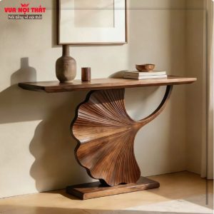 Bàn console gỗ tần bì cao cấp BTS24