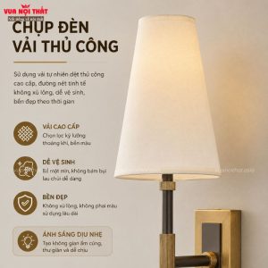 Đặc điểm nổi bật của đèn tường đồng cổ điển DTT108
