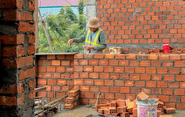 Cách tính số gạch xây nhà 60m2 từ 1m2 tường