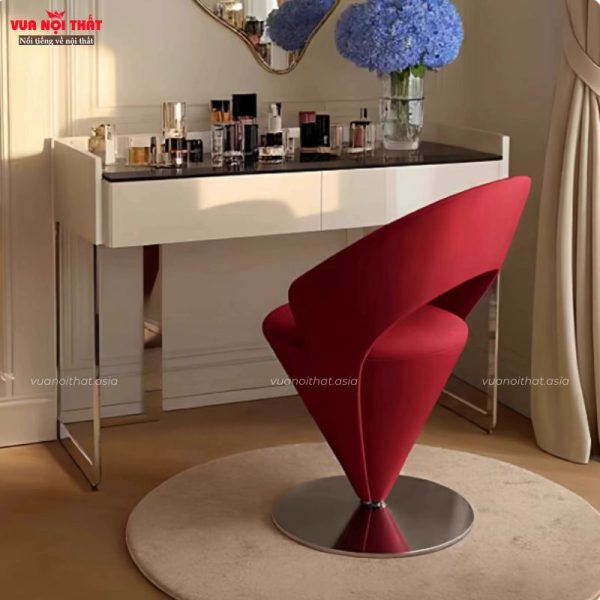 Ghế ngồi trang điểm hình ly rượu độc đáo hiện đại GL83