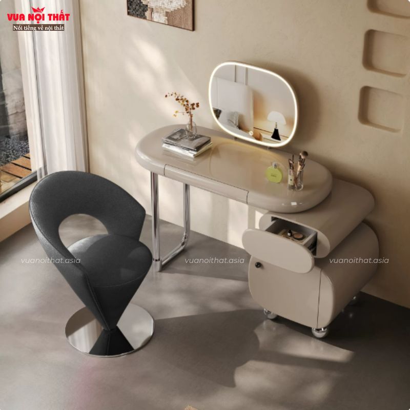 Ghế ngồi trang điểm hiện đại GL83 có nhiều màu sắc để lựa chọn