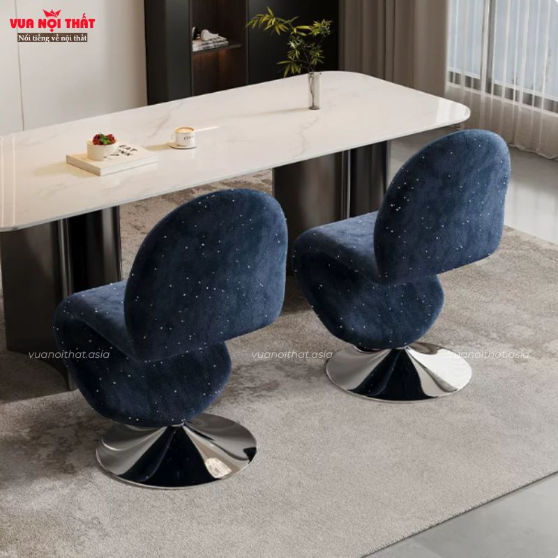 Ghế trang điểm có tựa lưng cao cấp GL86 tạo điểm nhấn ấn tượng cho không gian