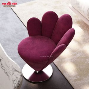 Ghế trang điểm xoay hình cánh hoa đẹp GL82 tạo điểm nhấn cho không gian