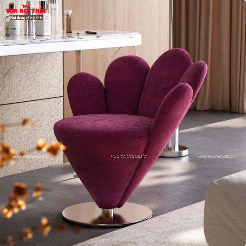 Đặc điểm nổi bật của ghế ngồi trang điểm hình cánh hoa GL82