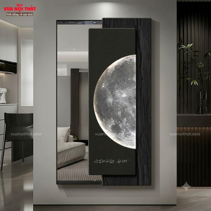 Gương soi cánh trượt treo tường GS03 có 2 kích thước để khách hàng lựa chọn