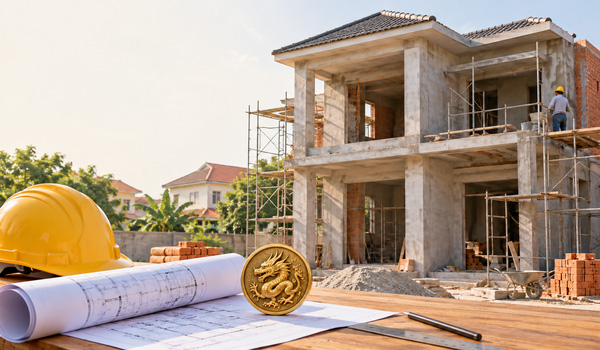 Xây nhà, động thổ trong năm tuổi