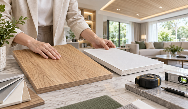 Chất lượng vật liệu ảnh hưởng trực tiếp đến độ bền & tính thẩm mỹ của công trình