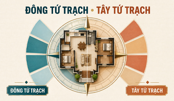 Nhóm Đông tứ trạch & Tây tứ trạch