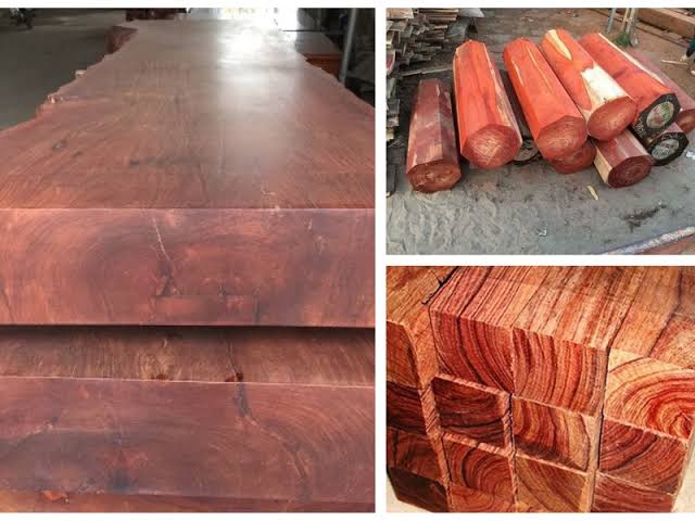 6 loại gỗ hương phổ biến và cách phân biệt gỗ hương thật - giả