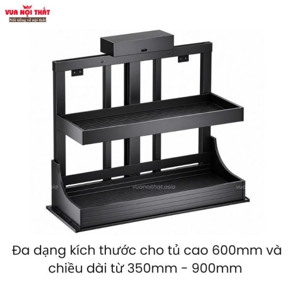 Kệ đựng đồ nhà bếp thông minh PKB23 có đa dạng kích thước