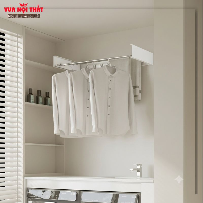 Giá phơi quần áo gấp gọn GD54