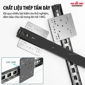 Đặc điểm nổi bật của bộ phụ kiện ray trượt cửa giấu cánh PKNT04