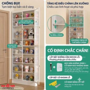 Đặc điểm nổi bật của tủ lưu trữ siêu mỏng sau cánh cửa PKNT06