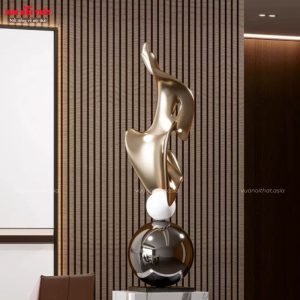 Đặc điểm của tượng decor trừu tượng sang trọng TTT166